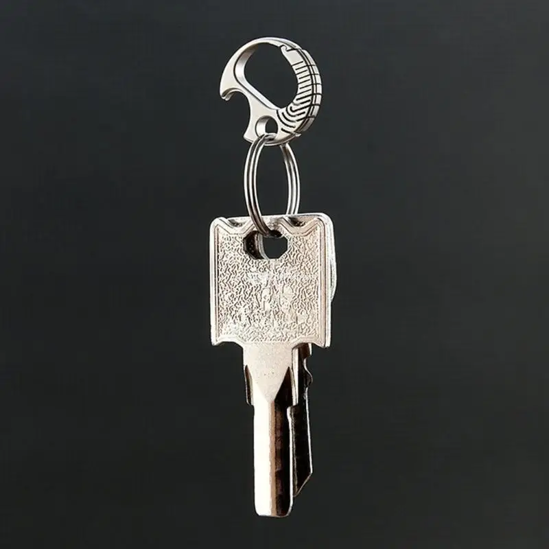 Quick Releases KeyChains Spring Keyring Titaniums Carabiner Keyring Bottles Opener Keychains Carabiner Clip