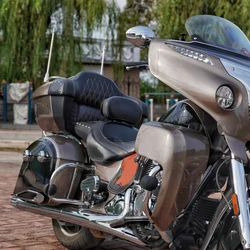 For Indian Chieftain Roadmaster Springfield Dark Horse Motorcycle 2014-2023 Quick Release Driver Backrest Lazy Back Sissy Bar