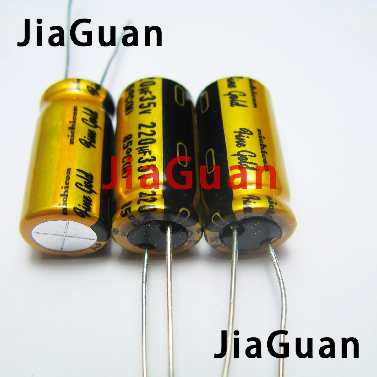 10PCS NICHICON FG 35V220UF 10x20MM fine gold 220UF 35V FineGold 220UF35V MUSE Audio Capacitor 220UF/35V