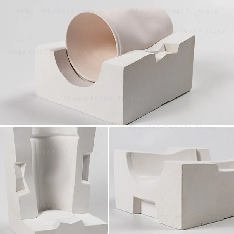 Gypsum mold is used for hand pottery, clay ceramics, and auxiliary tool forming