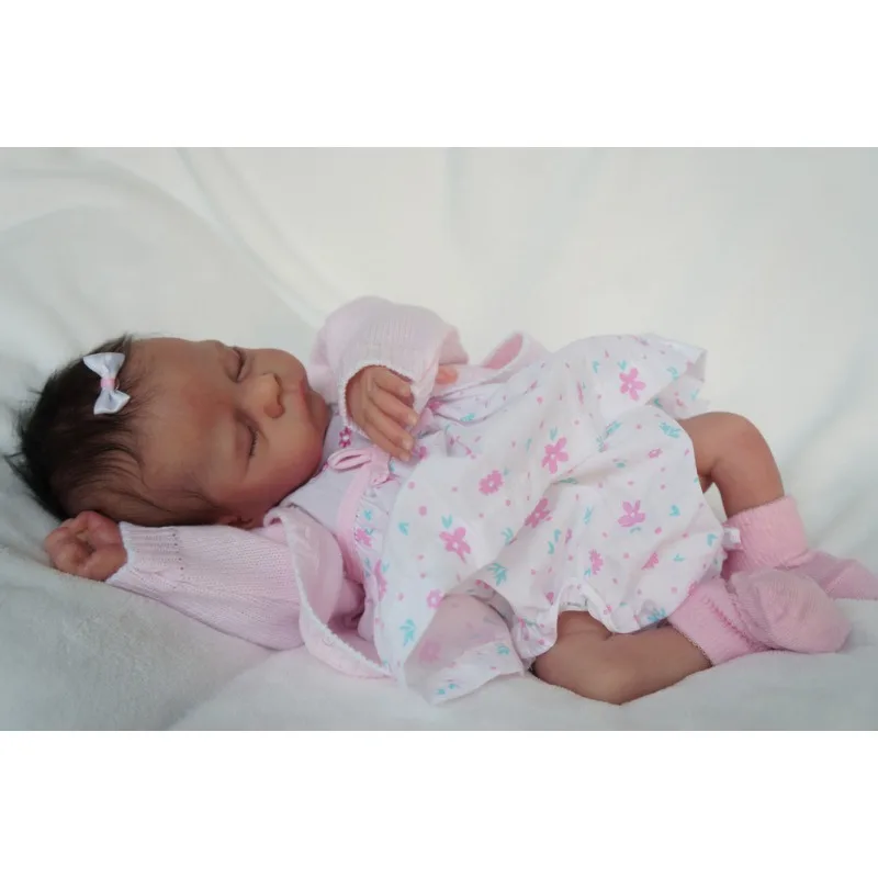 16 Inch Small Baby Pip Fresh Color  Reborn Doll Kit  Unfinished Unpainted DIY Doll Parts