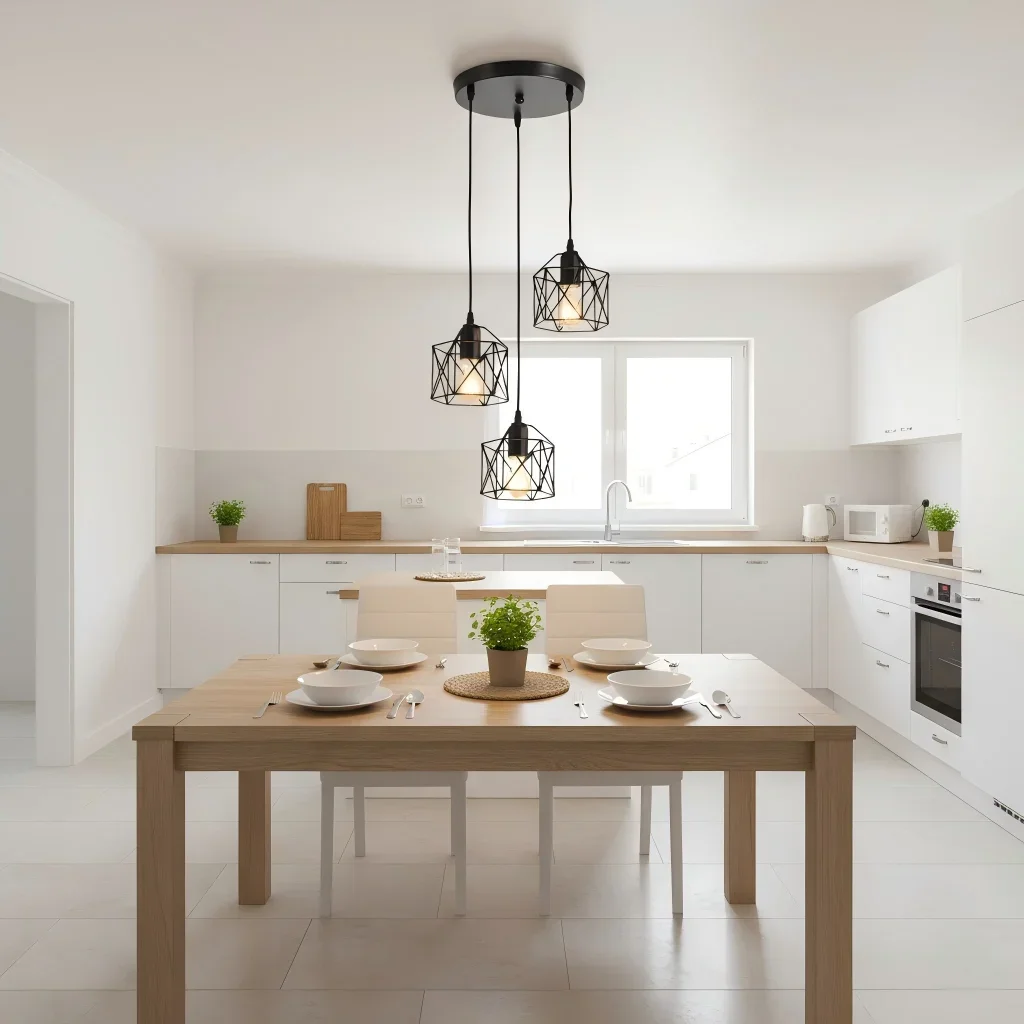

Room Decor Chandelier Led Ceiling Lighting Vintage Nordic Style Hanging Lamp kitchen Dining Living Home Christmas Pendant Light