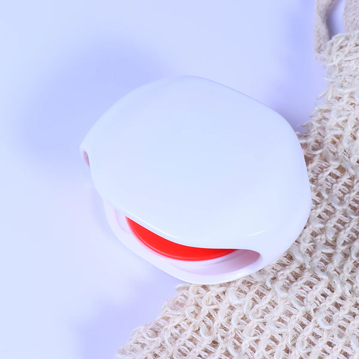 Automatic Earphone Storage Box White Portable Travel Line Cables Reel Holder Organizer Container Case