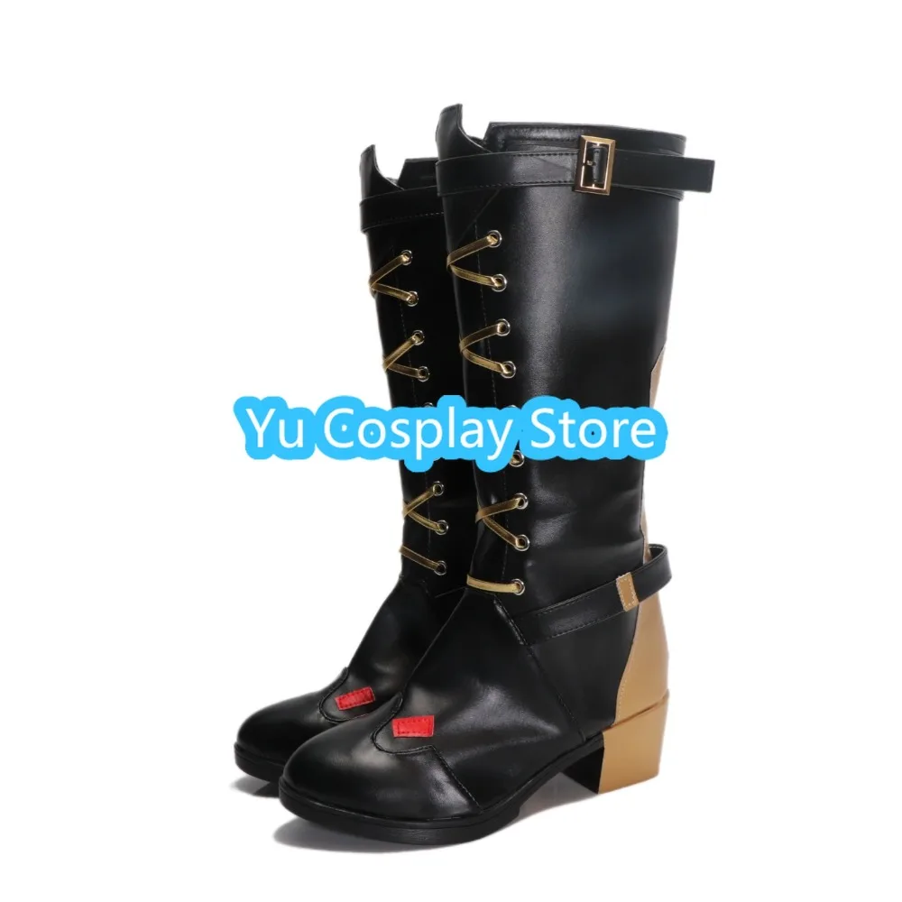 

Yu Косплей Магазин Ashe Обувь для косплея Аниме Обувь для косплея Сапоги Костюмы на Хэллоуин Реквизит