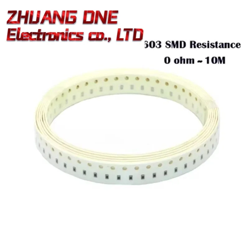 

100pcs 1% 0603 SMD resistor 0R ~ 10M 1/10W 0 0.1 1 10 100 150 220 330 ohm 1K 2.2K 10K 100K 0R 0.1R 1R 10R 100R 150R 220R 330R 1M