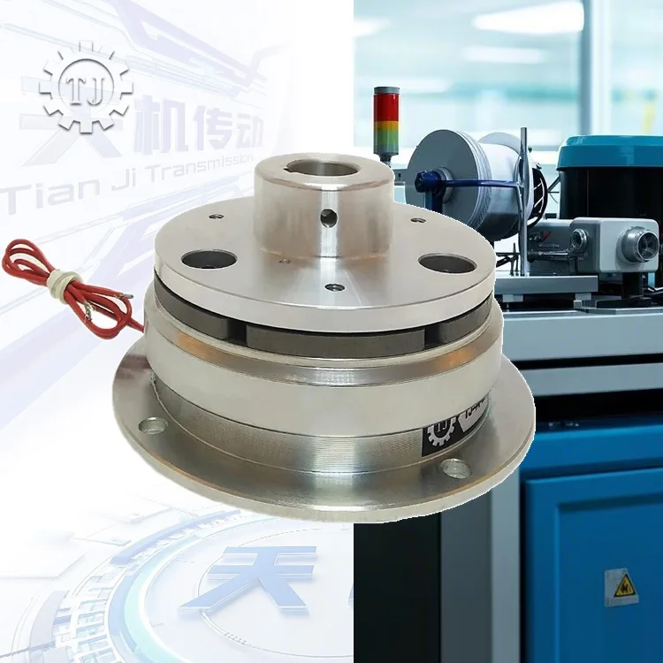 TLF جودة عالية لوحة واحدة جافة Ce مخلب معتمد 24 فولت الطرد المركزي الكهرومغناطيسي مخلب قرص واحد للفرامل الصناعية