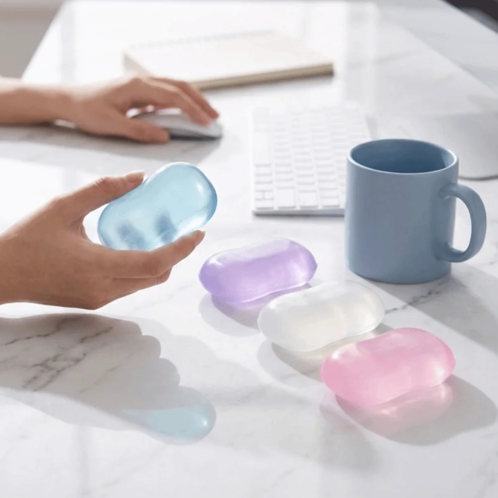 Creative Simulated Soap Squeeze Anxiety Relief Super Soft Soap Squishy Comfortable Kneading Realistic Soap Pinch