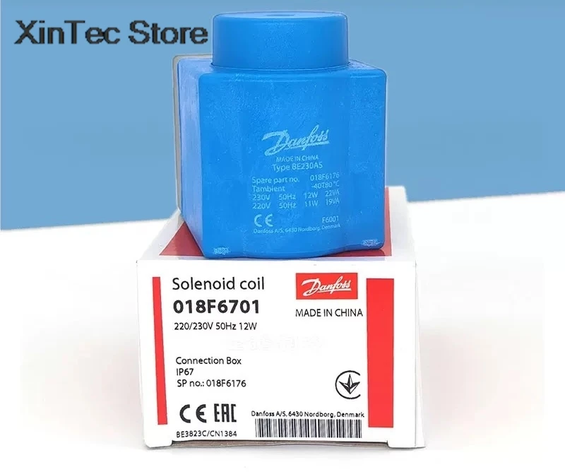 دانفوس الملف اللولبي صمام لفائف 018F6701 018F6176 018F6251 018F6702 018F6703 018F6715 018F6710 018F6714 تيار مستمر/التيار المتناوب لفائف الجهد المختلفة #2