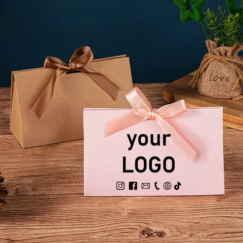 20pcs wedding high-end folding candy box Christmas gift box birthday party gift box mystery box custom printed logo