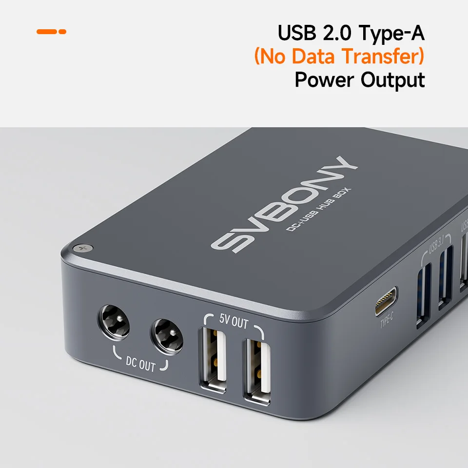 Svbony Astronomie-Mikro-DC+USB-Hub-Box SV241, verbessert mit Anti-Lichtleck-Design und Filter-Schubladenhalter für astronomische Teleskope. – Detail 6
