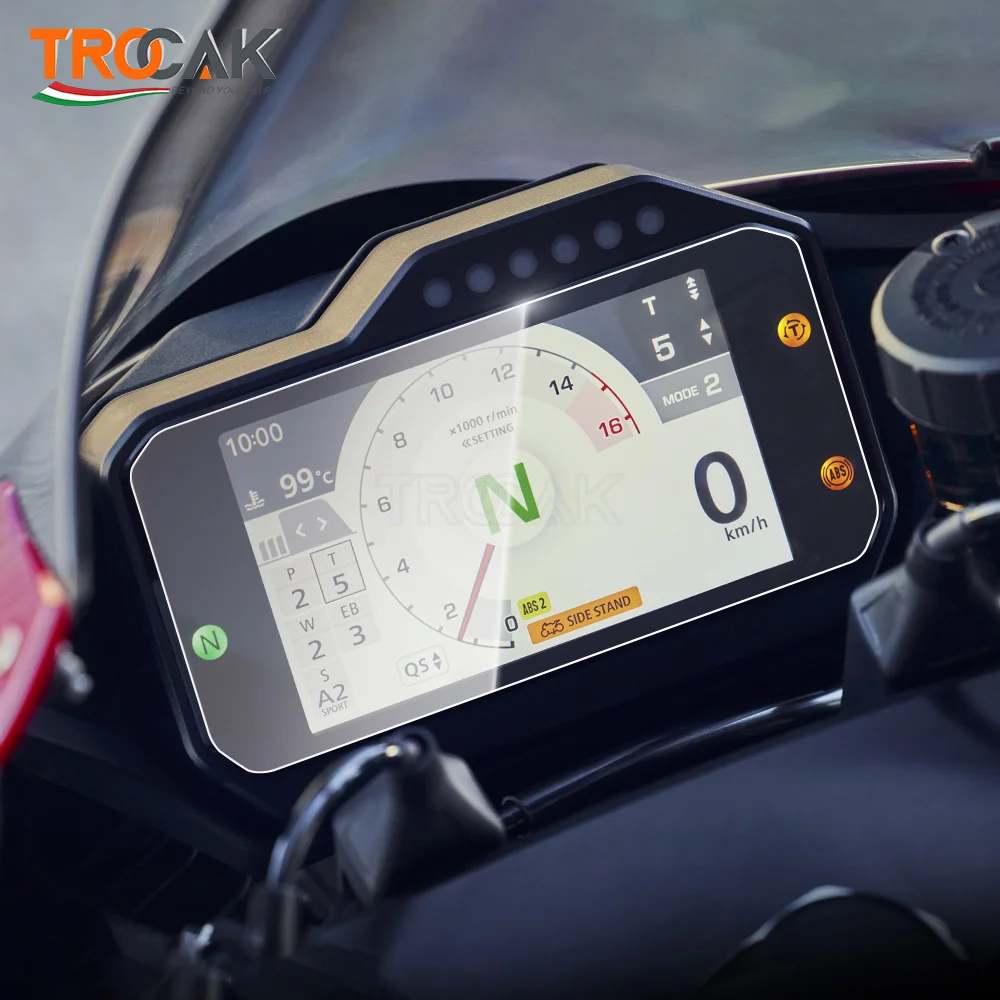 

FoR HONDA CBR1000RR-R Fireblade CBR1000 RR R SP 2020-2024 мотоциклетная кластерная пленка для защиты от царапин, экранный инструмент