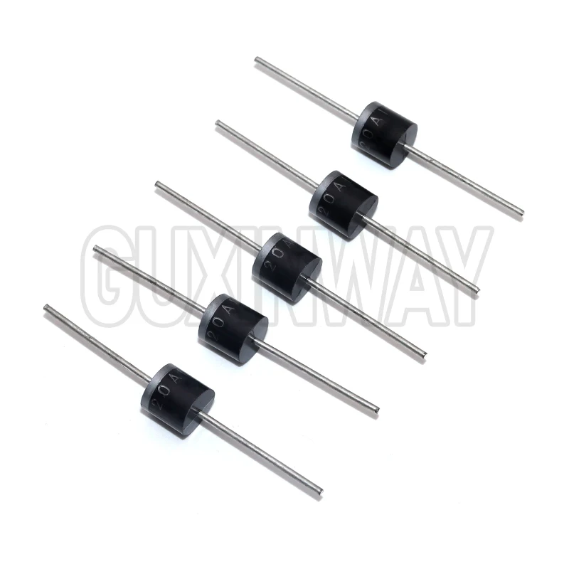 20ชิ้น6A10 10A10 20A10วงจรเรียงกระแสไดโอด6A 10A 20A 1000โวลต์R-6