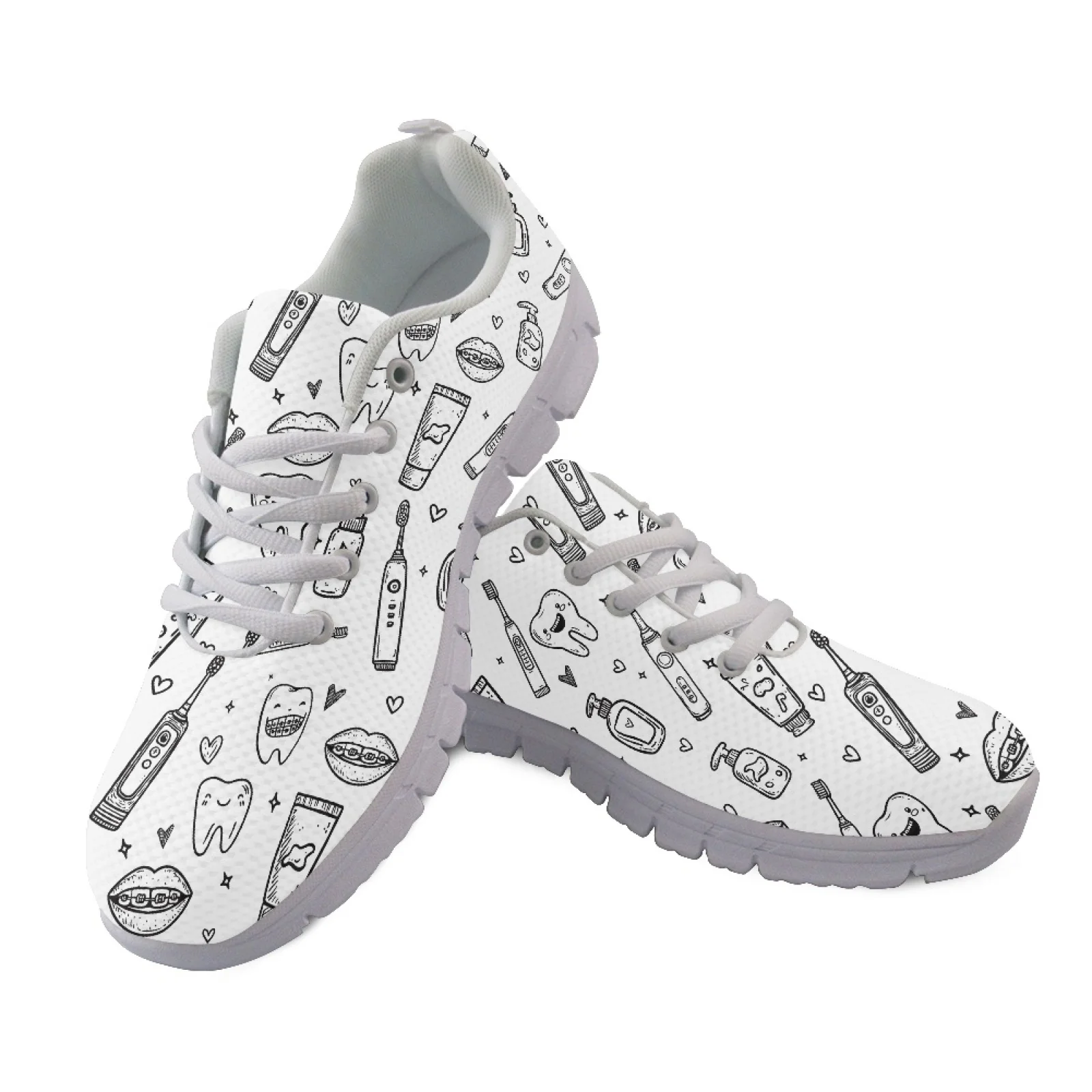 Coloranimal Veterinary Horse Mesh & EVA Sole Mens Athletic Trainers, Comfortable Low Top Sneaker for Women 2026 Trending