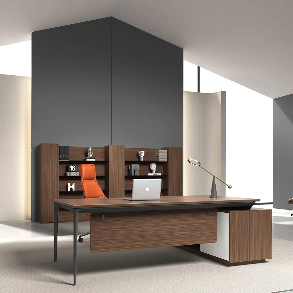 مجموعة مكتب مكتب طاولة مكتب الرئيس التنفيذي الأثاث التجاري رئيس مكتب مدير طاولة مكتب تنفيذي