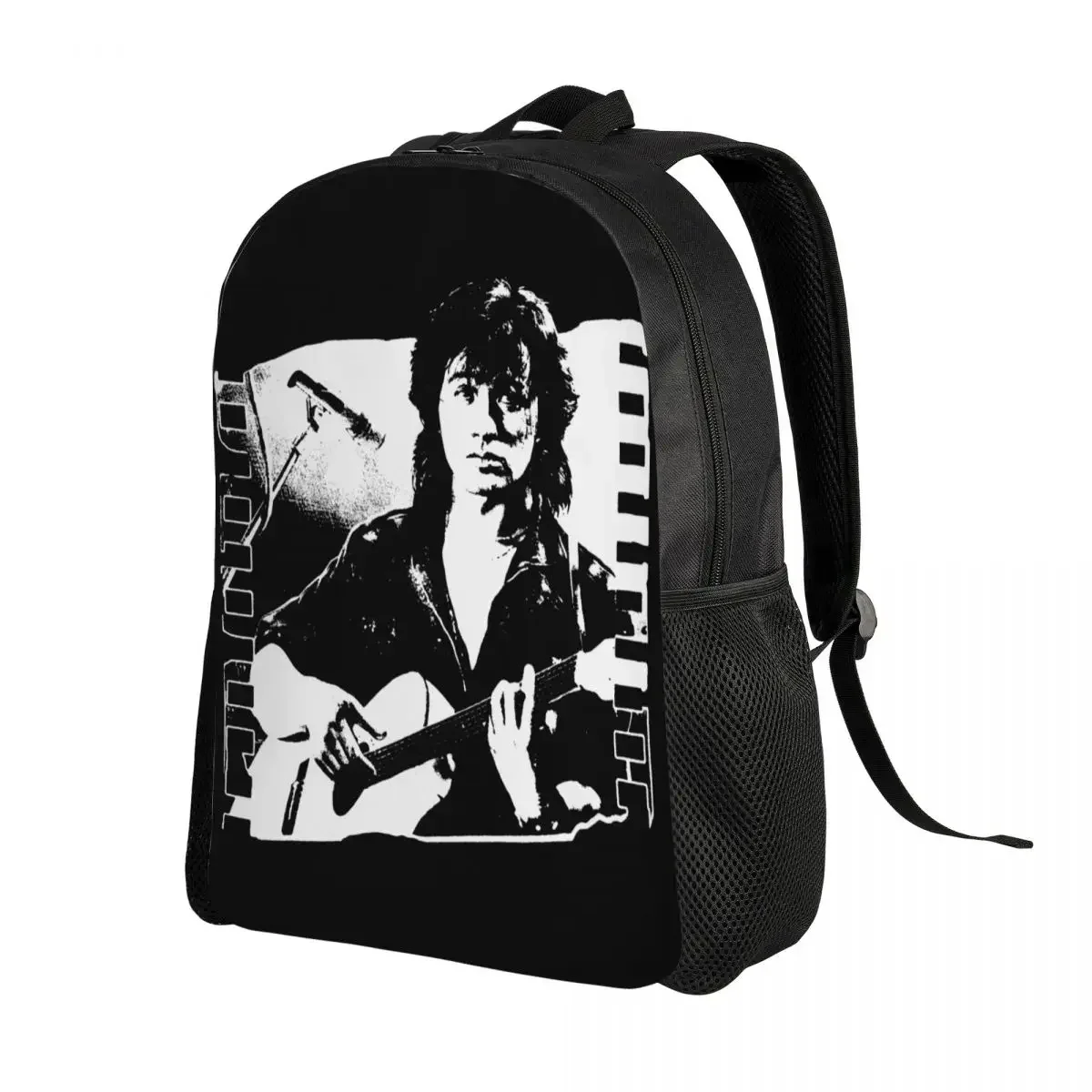 3D Printing Viktor Tsoi Kino Rock Backpack for Boys Girls Russian Band Legend School Travel Bags Bookbag Fits 15 Inch Laptop