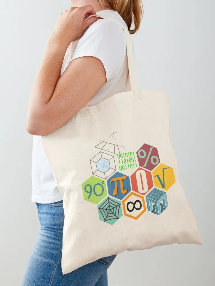 

Math in color (vintage) Tote Bag Eco bag Women's shopper Women's tote bag ecological bags