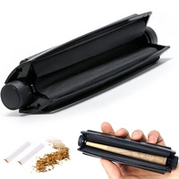 Manual Cigarette Rolling Machine Manual Cigarette Tobacco Herb Roller for 110mm/4.33inch Rolling Papers Plastic Tobacco Maker