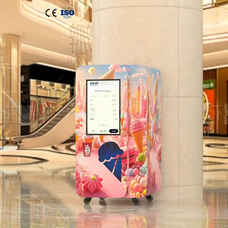 Soft Ice Cream Vending Machine - Commercial Ice Maker 评论和价格