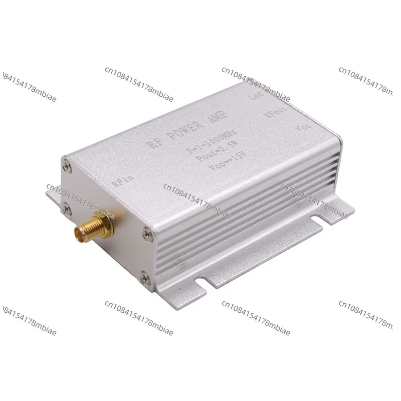 Silver 2.5W RF Power Amplifier 1-1000MHz Radio Frequency Power Amplifier