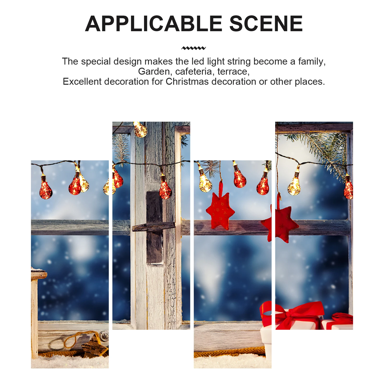 

1 шт., рождественский шар, гирлянда в форме шара, светодиодная лампа, шары, елочные огни для дома, сада, вечеринки, праздника, праздничного декора