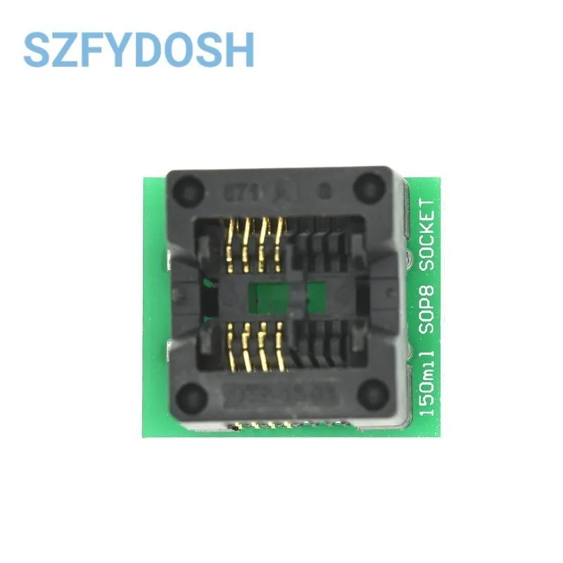 SOP8 auf DIP8 150mil Programmierer SOP8 Adapter Sockel SOP8(16)-1,27 für EZP2010 EZP2013 CH341A IC test