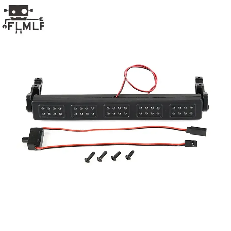 1/5 HPI ROVAN KM BAJA ROFUN BAHA 5SC 5TS LT WLT 트럭 장난감 부품 용 LED 라이트 키트 (긴)가있는 Rc 자동차 플라스틱 스퀘어 스포트라이트