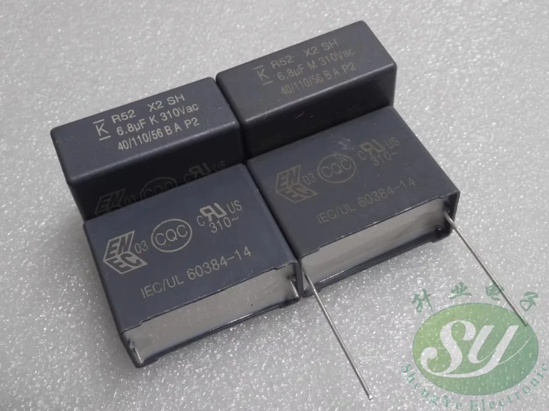 

R52 6.8uf/310VAC 6u8 685 New film capacitor 38MM