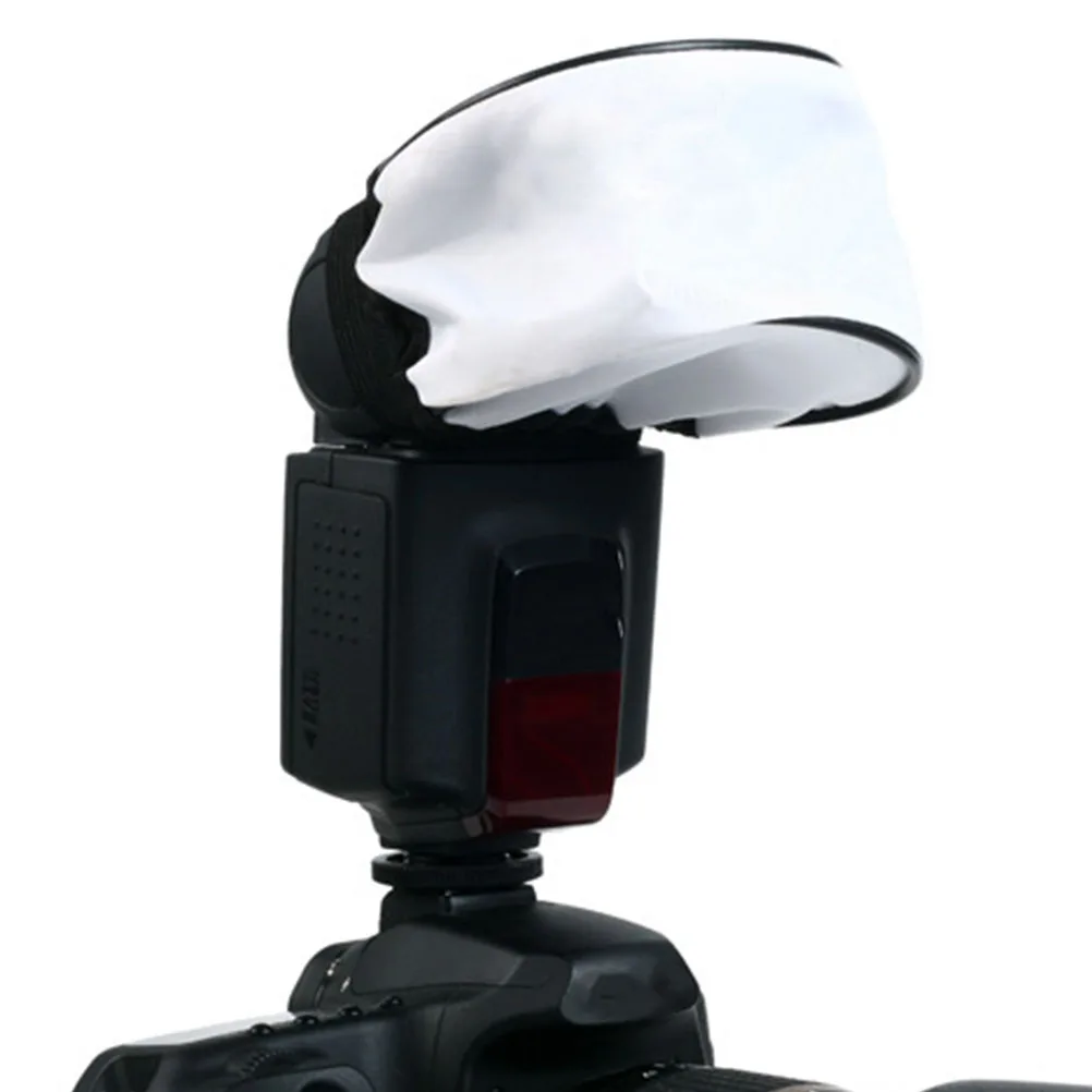 

2Pcs Camera Diffuser Flash Soft Light Cover Lamp Shades Small Lamps Outdoor Cloth Photography Accessory Durable Reusable