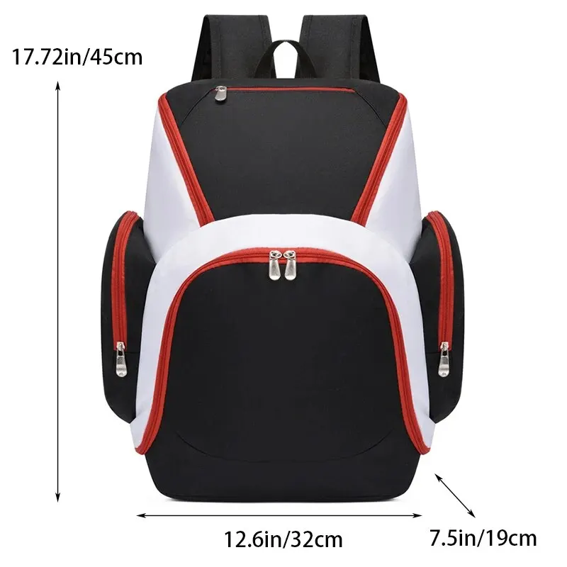 Large Capacity Backpack For Men Basketball Multiple Layers Men\'s Backpack Basketball Backpack Sports