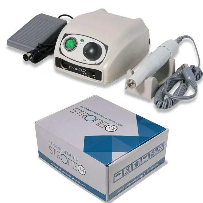 Electric Nail Polisher STRONG 207B Nail Drill Machine for Polishing Manicure Pedicure Nails Art Equipment Tools