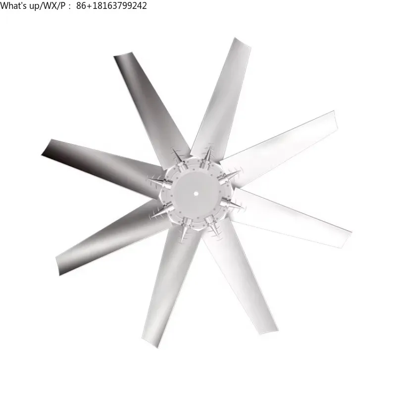 

Axial Fan 8-blades Aluminum Alloy Impeller Cooling Tower Fan Blade