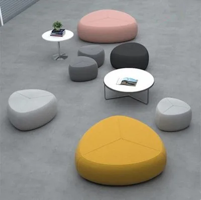 shoe-changing Creative and stylish stool, training institution, uniquely shaped leisure stool, kindergarten early education