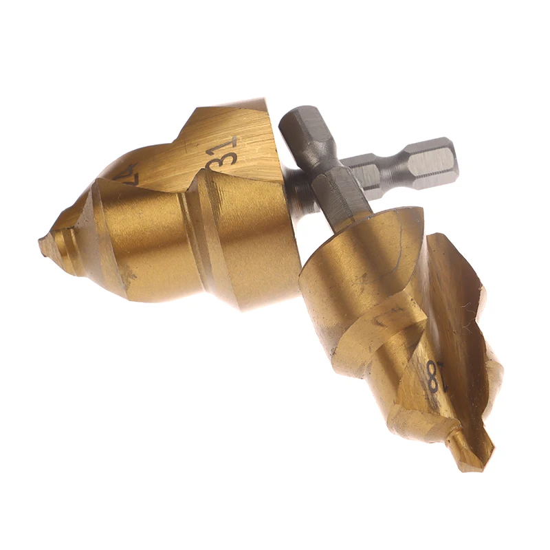 

1PC High Quality PPR Lifting Stepped Drill Bits Hexagon Shank Water Pipe Connection Tool PVC Pipe Expander Connector 20/25/32mm