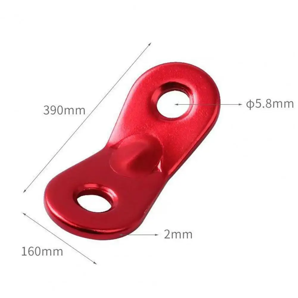 10Pcs Wind Rope Adjusters 2-Port Single Hole Tightening Clasp Guyline Holder Aluminum Alloy Camping Tent Tensioner Rope Buckles