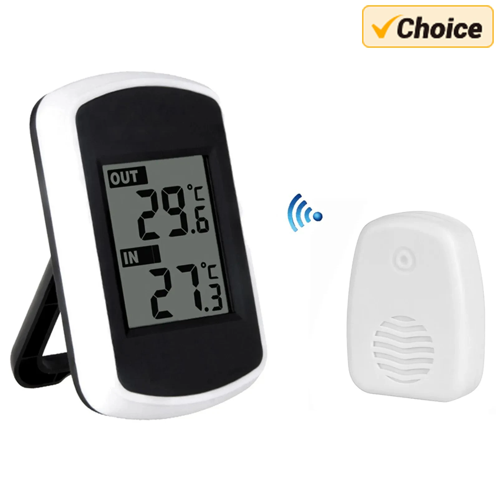 LCD Wireless Digital Thermometer temperature instruments Electronic Temperature gauge Weather Station tester Indoor Outdoor