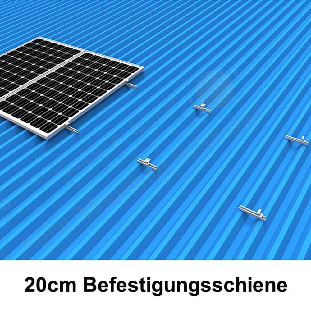 

Upgrade to the Best Solar Panel Mounting System for Trapezoidal Sheet Roofs with Our T20 Aluminum Bracket Rail