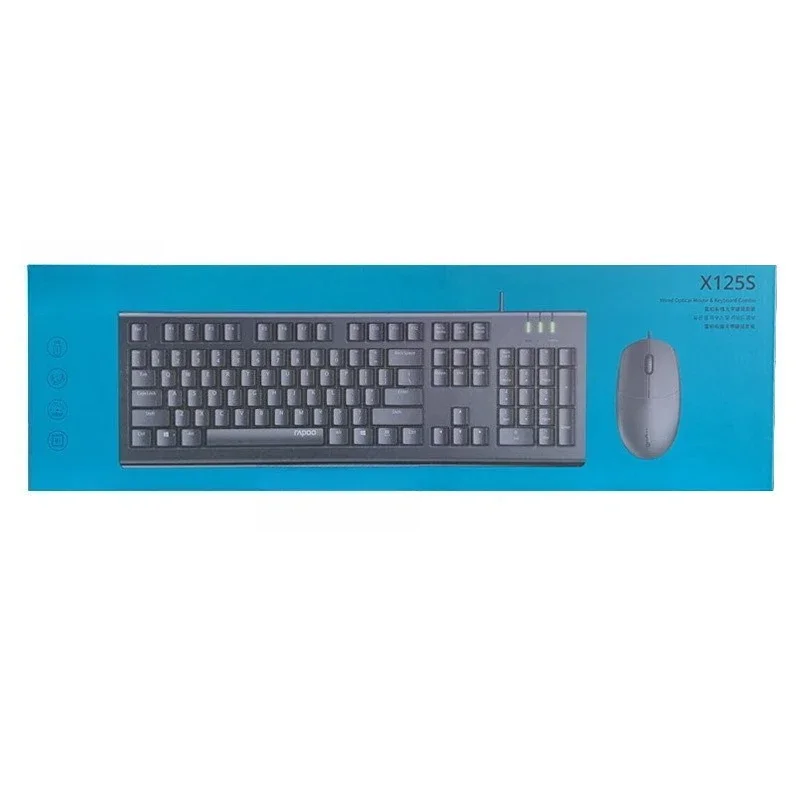 X120pro wired keyboard and mouse set, dual USB keyboard and mouse waterproof kit