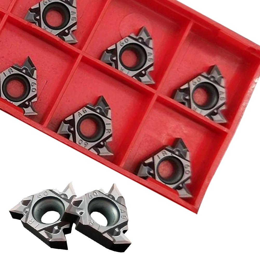 Высокопроизводительный режущий инструмент 16IR AG60TF PR1115 Резьбовая вставка с ЧПУ 16IR AG60 Твердосплавные вставки 16ER 38 Упаковка из 10 шт.