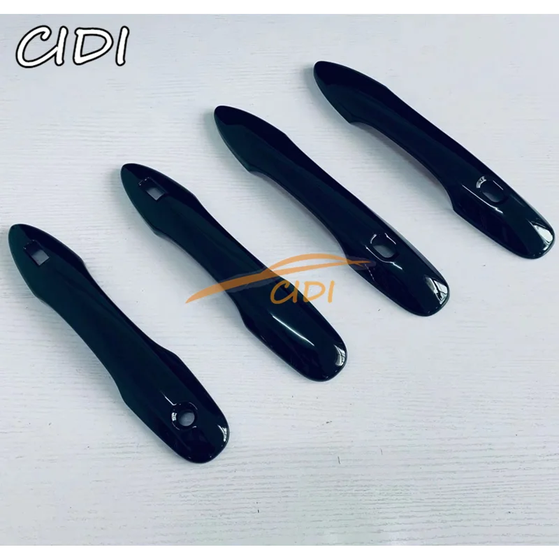 

For Toyota Noah Voxy 90 Series 2022 Black Car Outer Door Handle Cover Trim Door Bowl Protection Covers