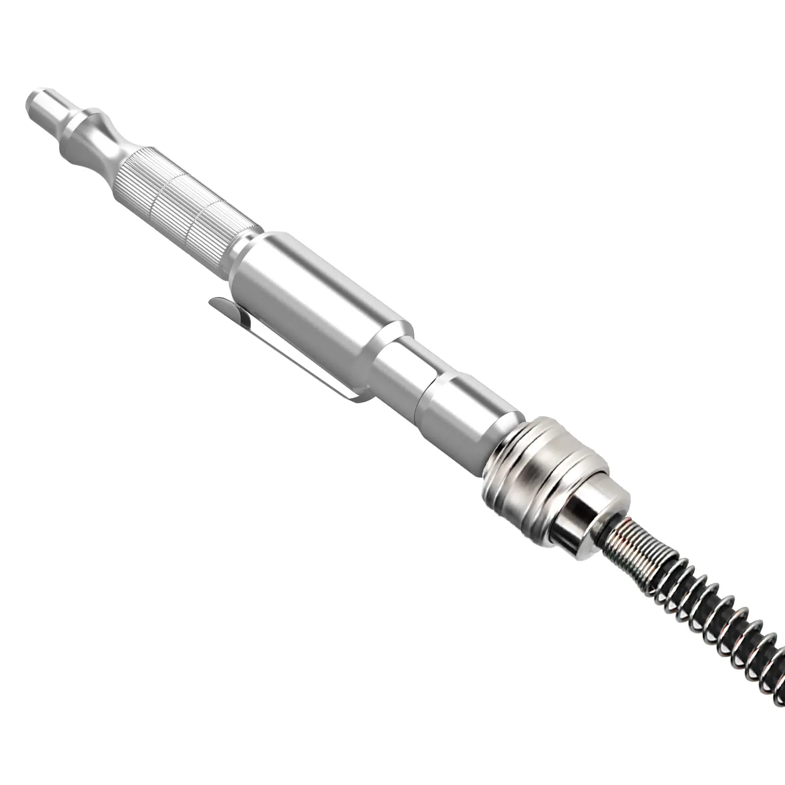 Ajustável de bolso Air Blow Gun, 1/4 "I e M Tipo Plug, perfeito para limpeza, secagem, manutenção de pó, 4.27", 1Pc ou 2Pcs