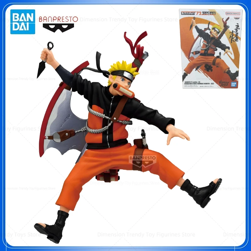 

Bandai In Stock Banpresto Original VIBRATION STARS Anime Naruto 72 Series Uzumaki Naruto Action Figure Model Toy Gift DT