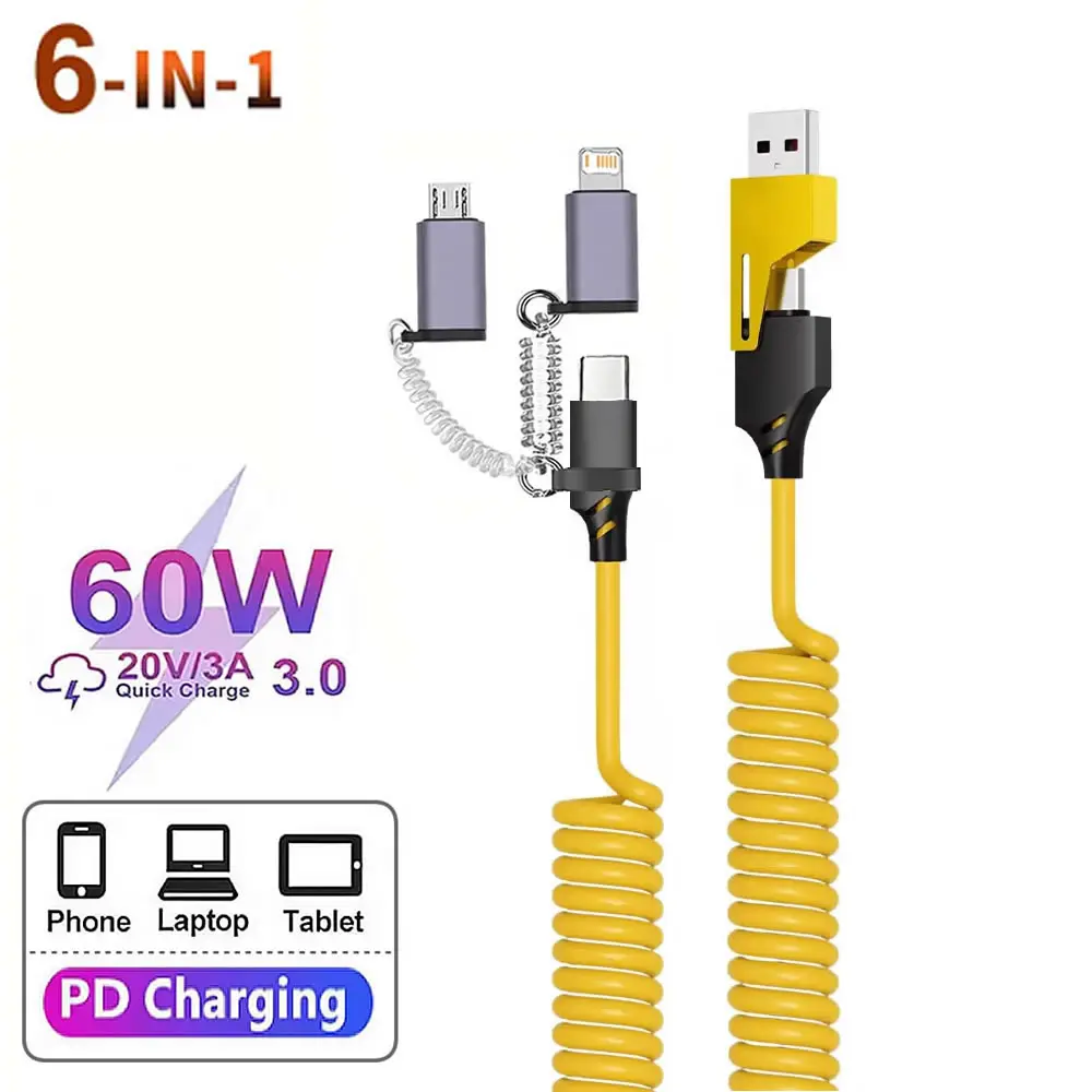 6 In 1 Pd 60W USB-C…