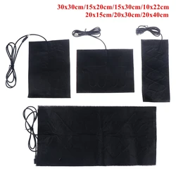 1pc 30 x 30cm USB Warm Carbon Fiber Heated Pads Heated Jacket Coat Vest