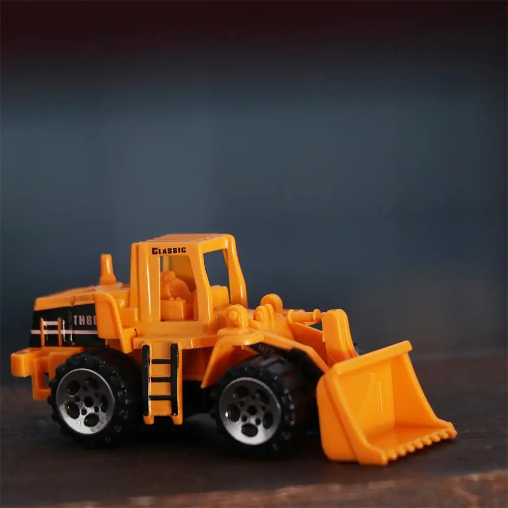 Modelos de Bulldozer para niños, camión volquete, excavadora de construcción, modelo de aleación, juguetes de coche, Tractor, juguete, modelo de coche de ingeniería, vehículo de granjero