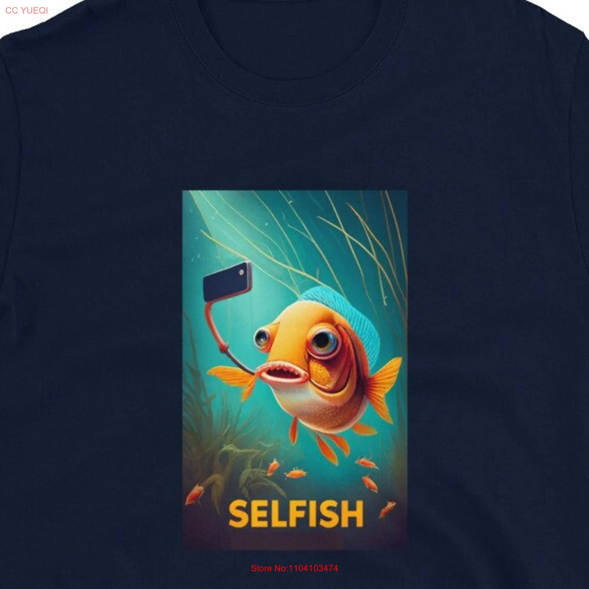 Selfish T Shirt Hilarious for Ironic People Selfie Lovers Funny Self Love narcissists long or short sleeves