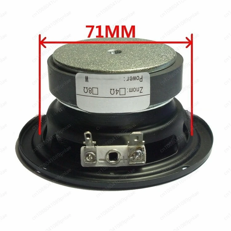 3.5-Inch Round Waterproof and Durable Full-range Speaker 3-inch Car Midrange Speaker