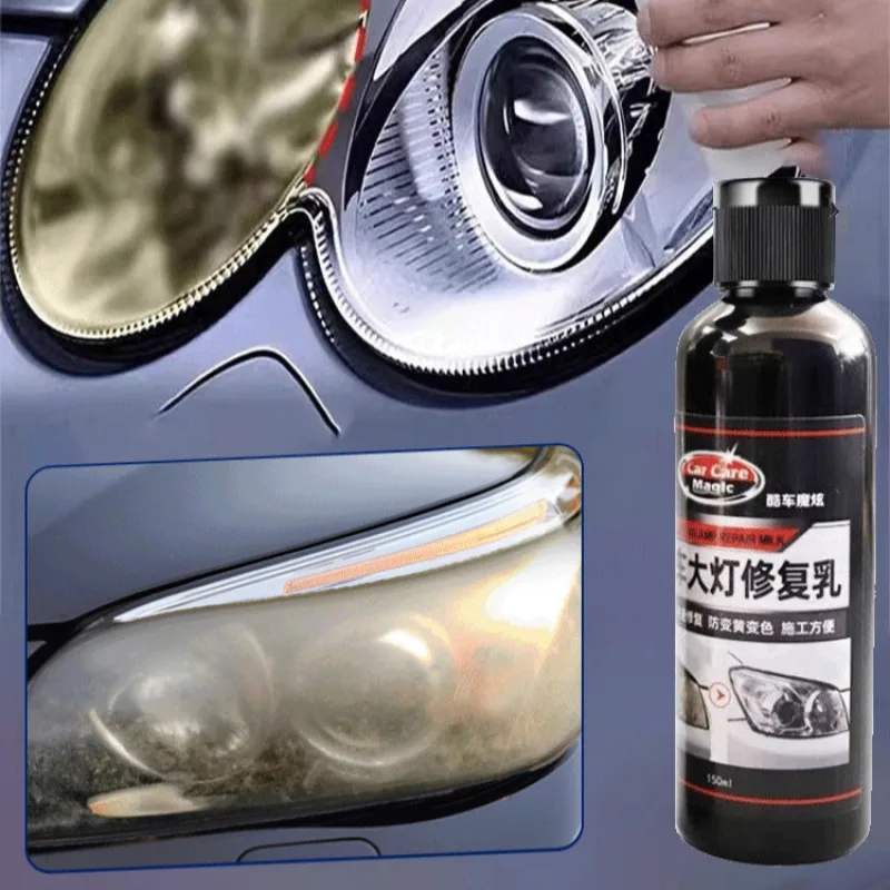 車のヘッドライト研磨剤,ヘッドライト修理,スクラッチリムーバー,クリーニングペースト,リフォーム,ポリッシュ液,150ml