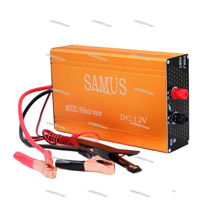 SAMUS 958Salt Water Inverter Head, DC12V IGBT Output Intelligent Electronic Booster, Suitable for Sea Water/salt Water/alkaline