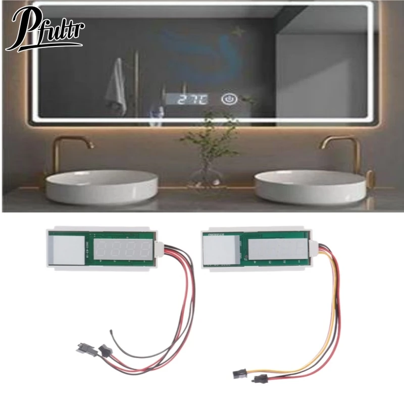 

1 шт., датчик зеркальной лампы, диммер, включение/выключение, светодиодные фонари, изолированный переключатель, зеркало для ванной комнаты, контроллер светодиодных фонарей