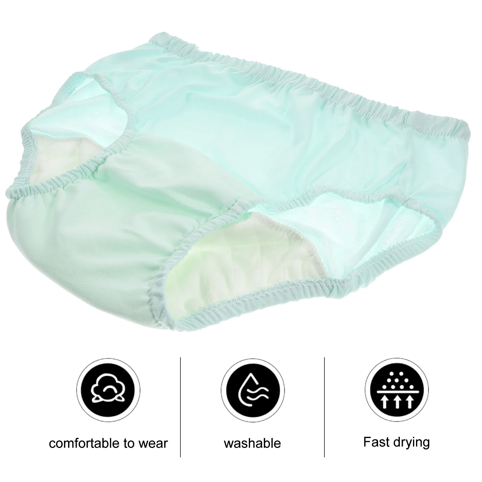 Adult Nappies Washable Adult Cloth Diapers Cotton Reusable Elderly Incontinence